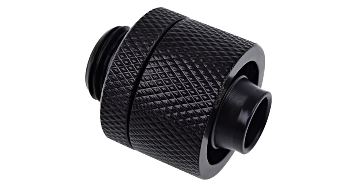 AlphacoolEiszapfen 16/10mm Compression Fitting verbinding  (Zwart, 6 stuks)
