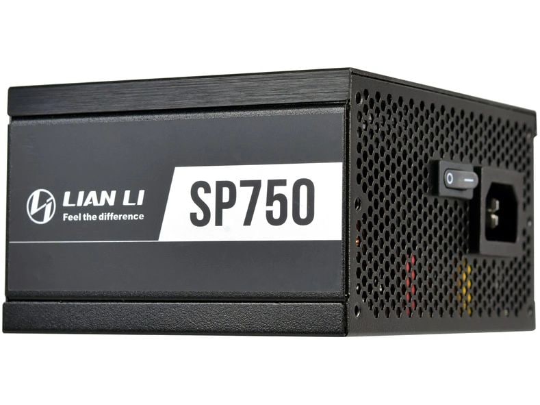 Lian Li Netzteil SFX SP750W Schwarz Leistungsstarkes SFX-Netzteil mit 750 Watt