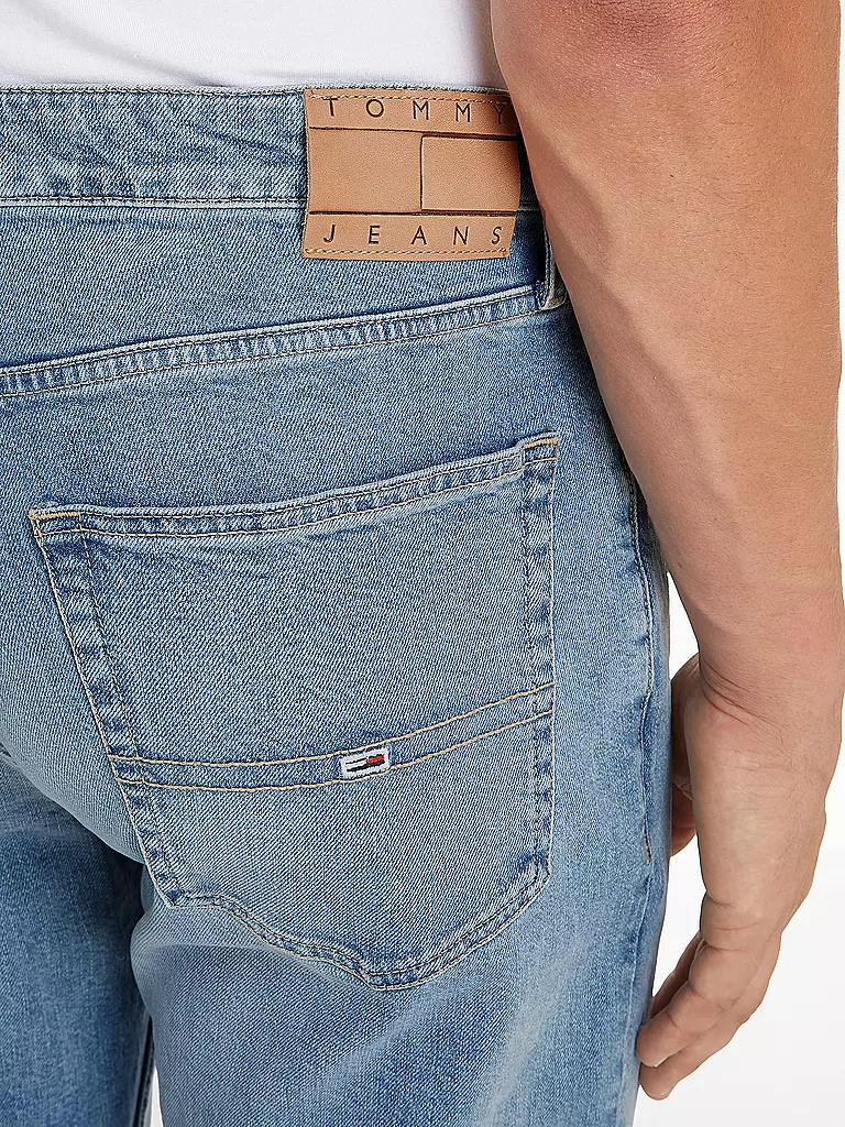TOMMY JEANS Jeans Straight Fit RYAN hellblau