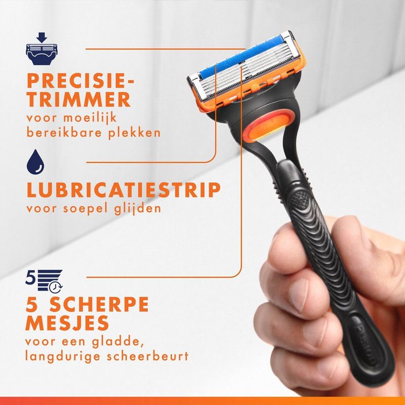 Gillette - Fusion5 - Scheermesjes - 5 Mesjes - Voor Mannen