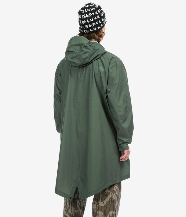 The North Face Packable Light Rain Parka Jacke (duck green)
