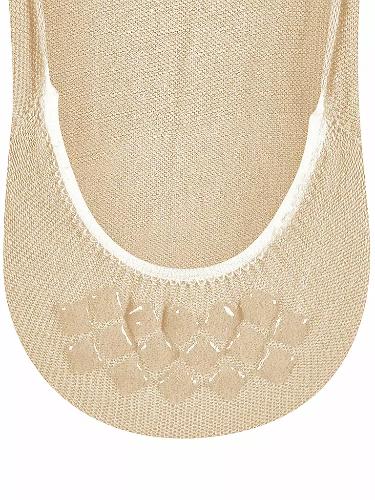 FALKE Socken - Füsslinge Step Medium Cut cream creme
