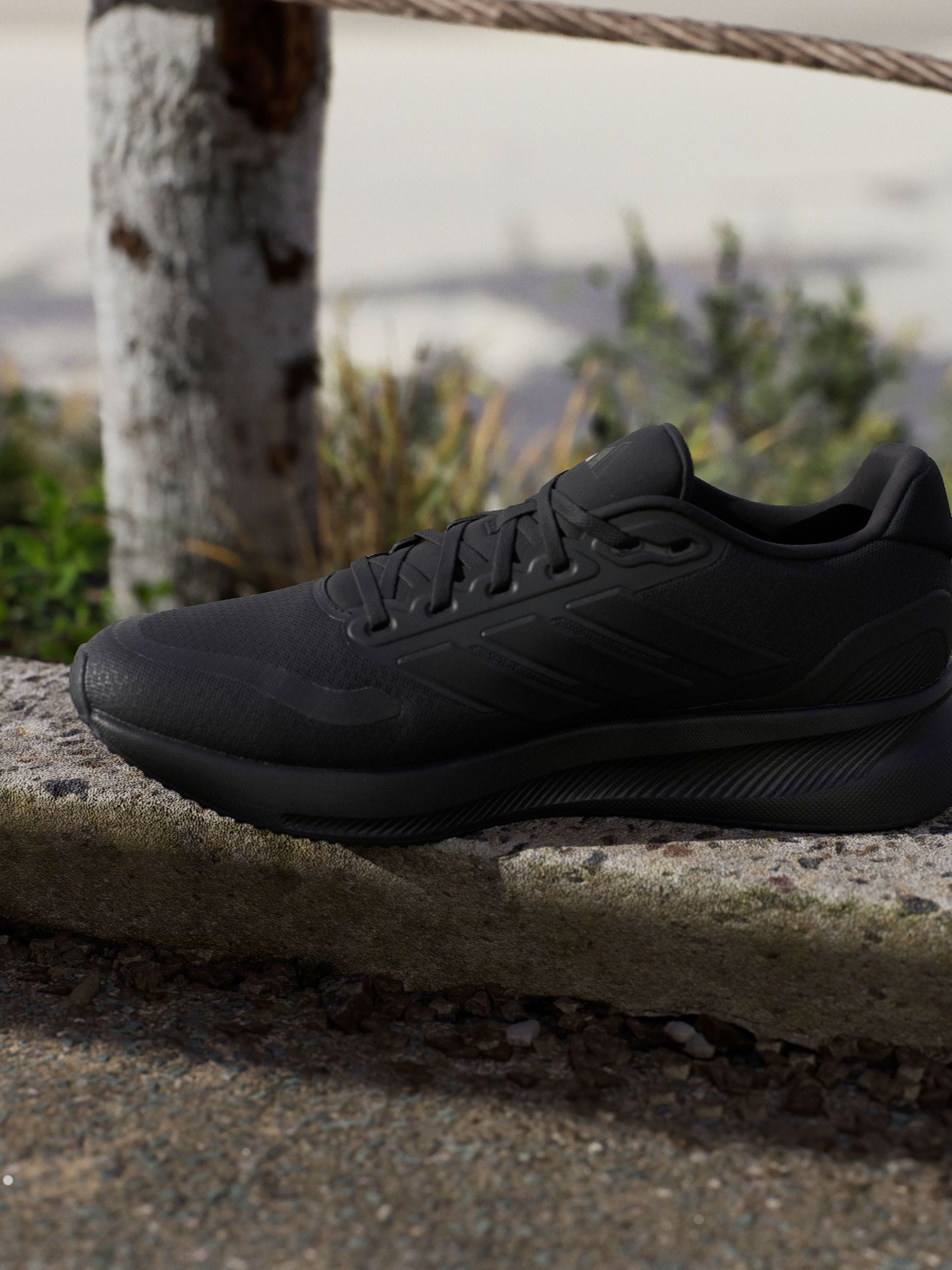 Donkerzwart - adidas Runfalcon 5 Running Trainers