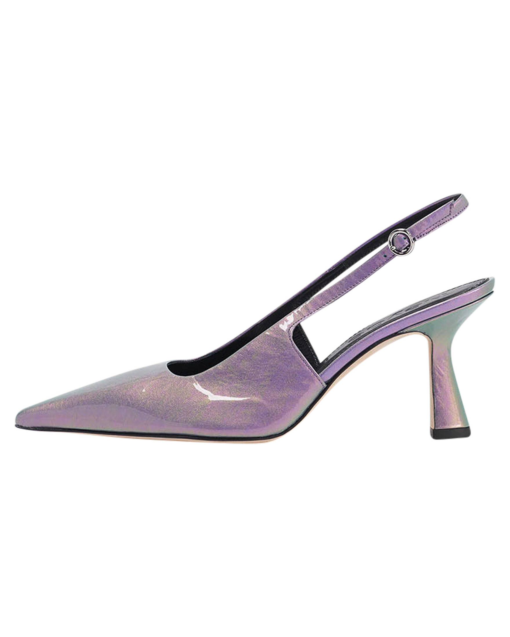 Aeyde| Damen Slingback-Pumps FERNANDA PATENT CALF LEATHER OPAL