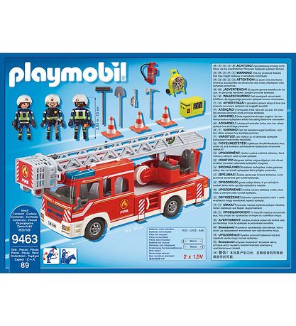 Playmobil City Action - Leitereinheit - 9463 - 89 Teile