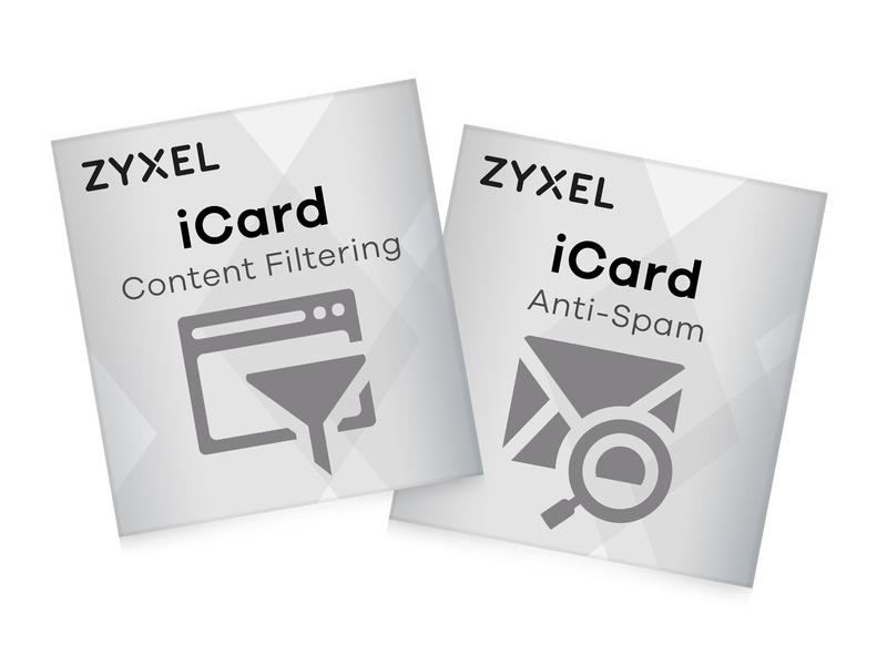 Zyxel Lizenz iCard CF & Anti-Spam für USG FLEX 500 1 Jahr Content-Filter und Anti-Malware-Lizenz zur USG FLEX 500