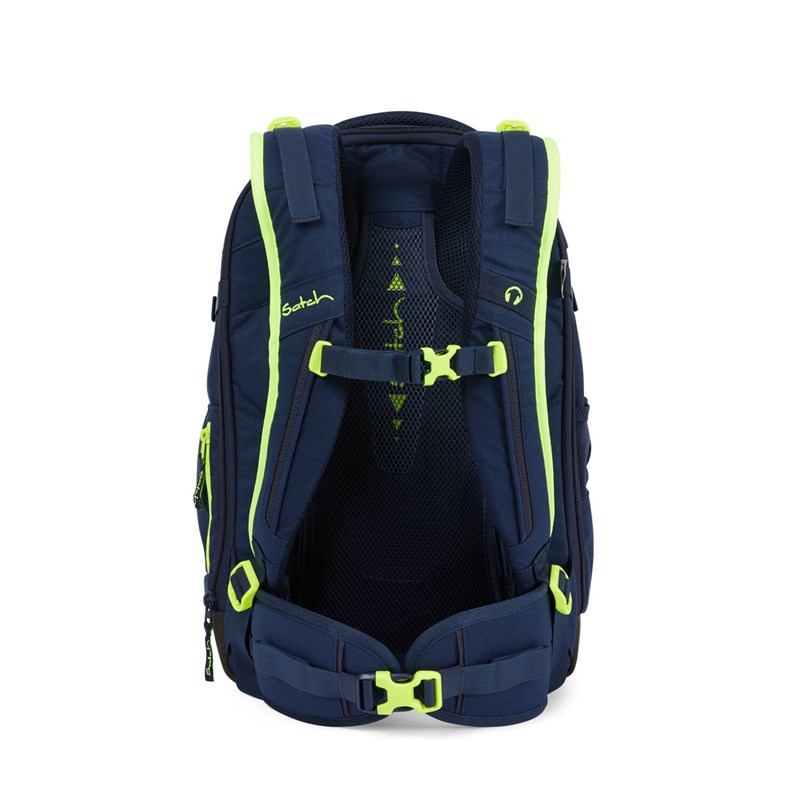 Satch<br>Skoletaske Match Toxic Yellow