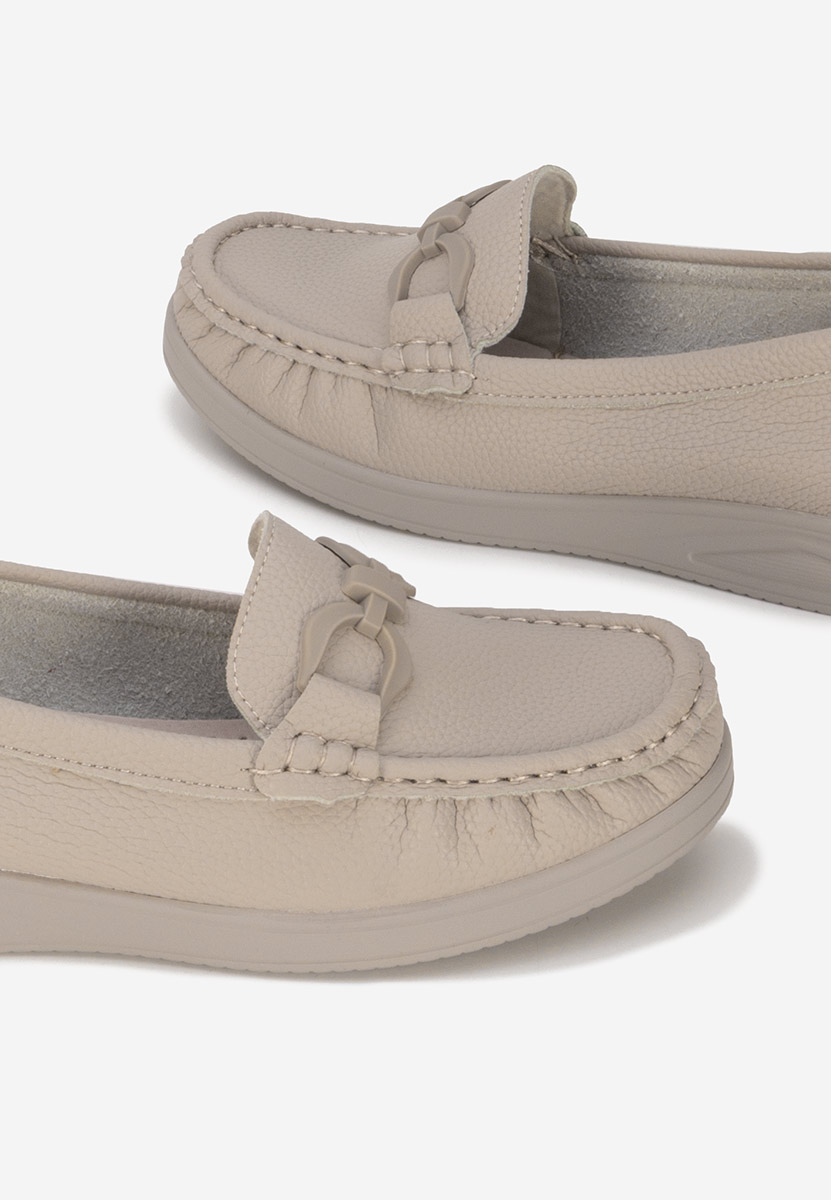Mocassins femme kaki Cristiena