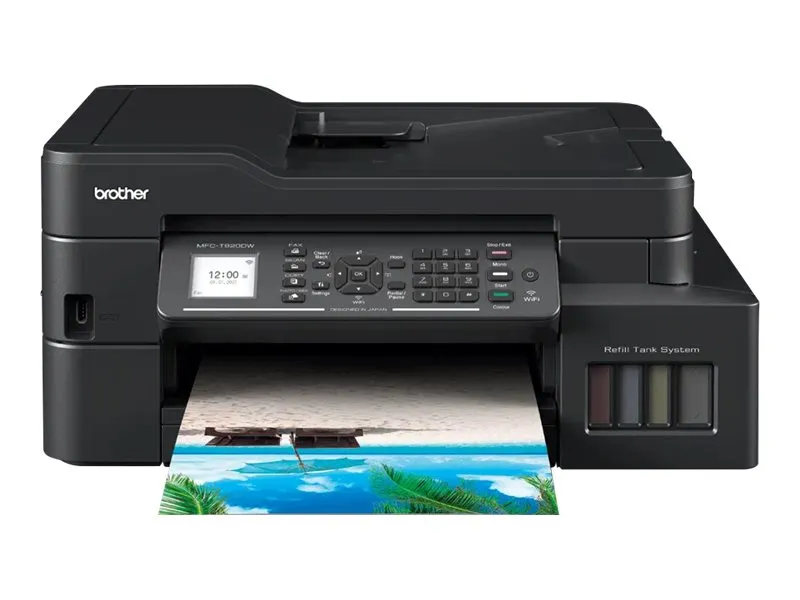 Brother MFC-T920DW - Multifunktionsprinter - farve - blækprinter - 215.9 x 355.6 mm (original) - op til 13 spm (kopiering) - op til 17 spm (udskriver) - 230 ark - 14.4 Kbps - USB 2.0, LAN, Wi-Fi(n)