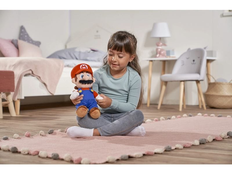 Simba Plüsch SuMa Mario 30 cm Kuschelweiche Nintendo-Plüschfigur