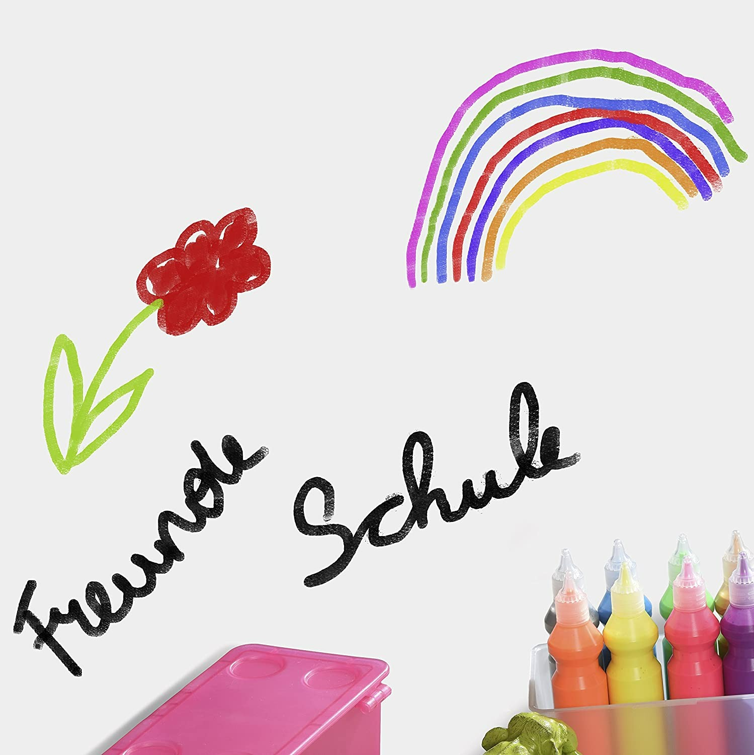 (60x200cm) Selbstklebende Whiteboard Folie Weisswand Sticker