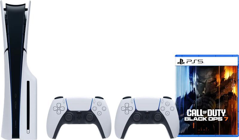 PlayStation 5 Slim Disc Edition + Call of Duty: Black Ops 7 + Extra Controller Wit