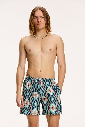 Shiwi Zwembroek Mayan Print Groen 1441110251-710 kopen
