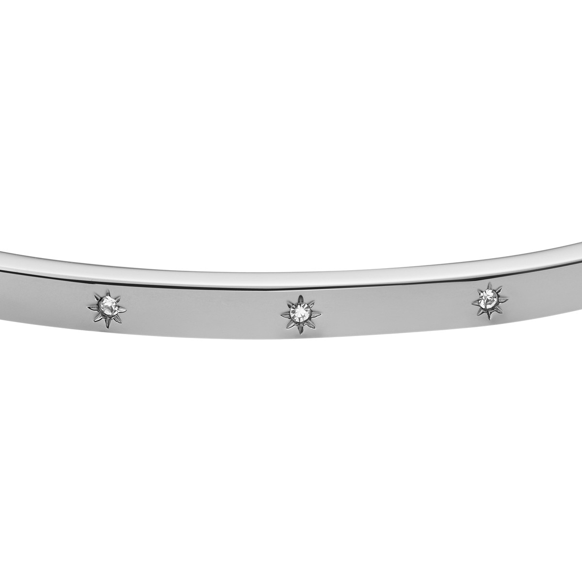 Bracelet FOSSIL acier jonc rigide