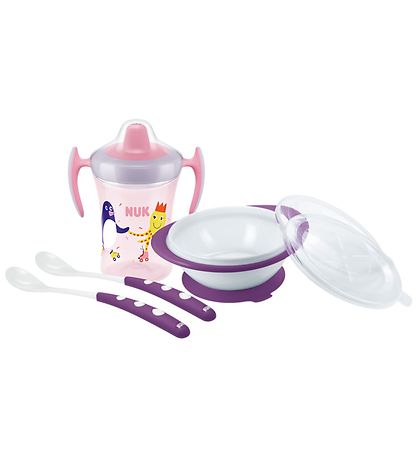 Nuk Geschirr-Set - 4 Teile - Lear To Eat