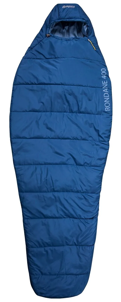 Bergans Rondane Synthetic 400 Left Zip Dark Riviera Blue/Light Riviera Blue
