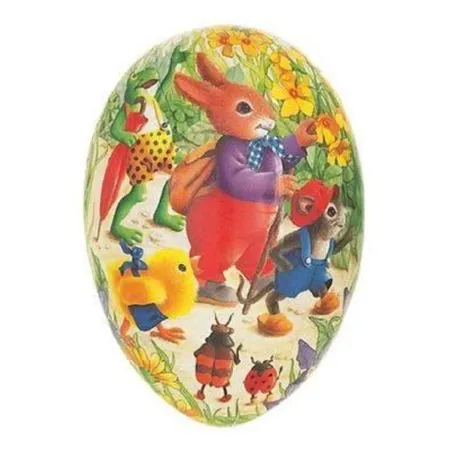 Nestler Papier Papp-Ostereier verschiedene Motive 2-fach sort. 12 x 12 x 18 cm