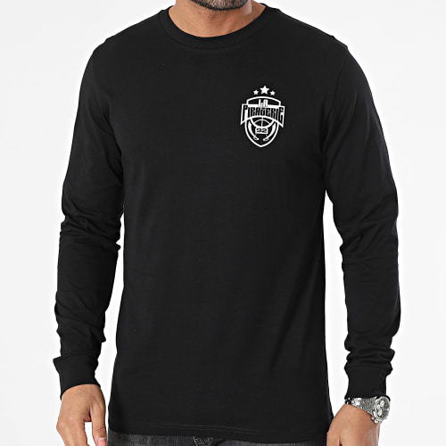 Tee Shirt Manches Longues All Star Noir Blanc