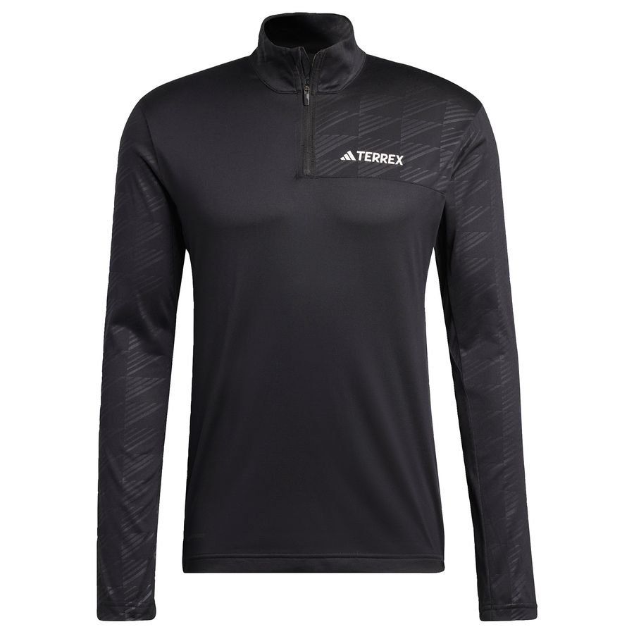 Adidas T-shirt manches longues à demi-zip Terrex Multi