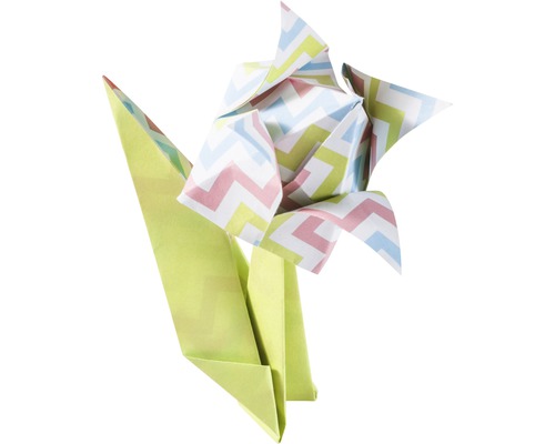 Gevouwen bladset Bloemen 170 vellen