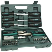 BRÜDER MANNESMANN Kit d'outils universels, 45 pièces
