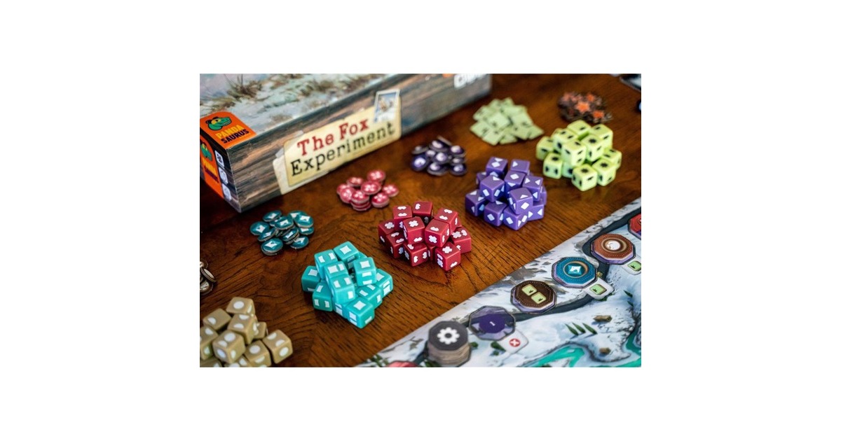 European Player NetworkThe Fox Experiment Bordspel  (Engels, 1 - 4 spelers, 60 minuten, Vanaf 10 jaar)