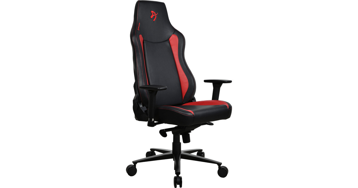 ArozziVernazza SoftPU - Black/Red gamestoel  (Zwart/rood)