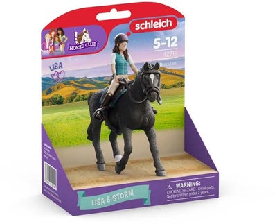 Schleich 42712 Horse Club Lisa & Storm Lekesett