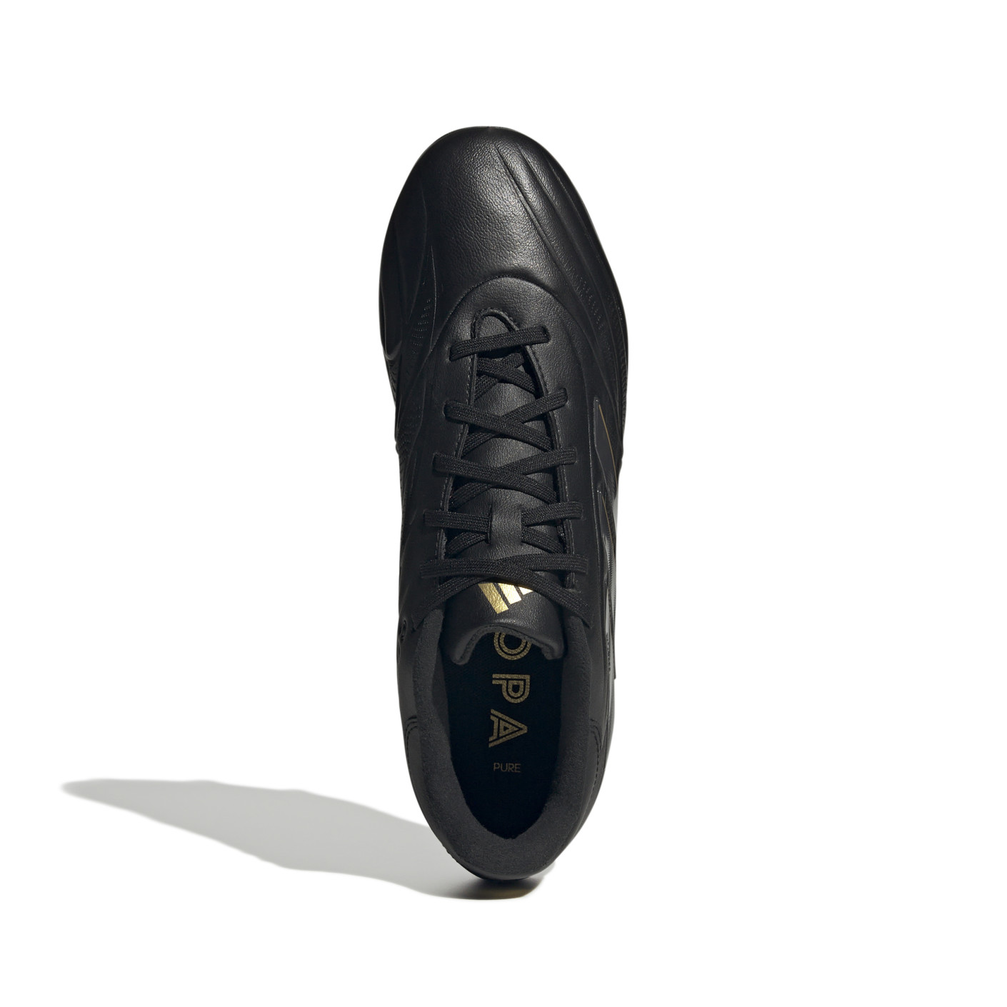 Adidas Copa Pure 2 League Gras Voetbalschoenen (FG) Zwart Goud