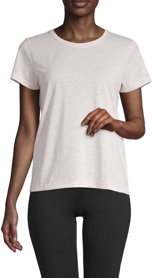 Casall Texture trænings T-shirt Pink