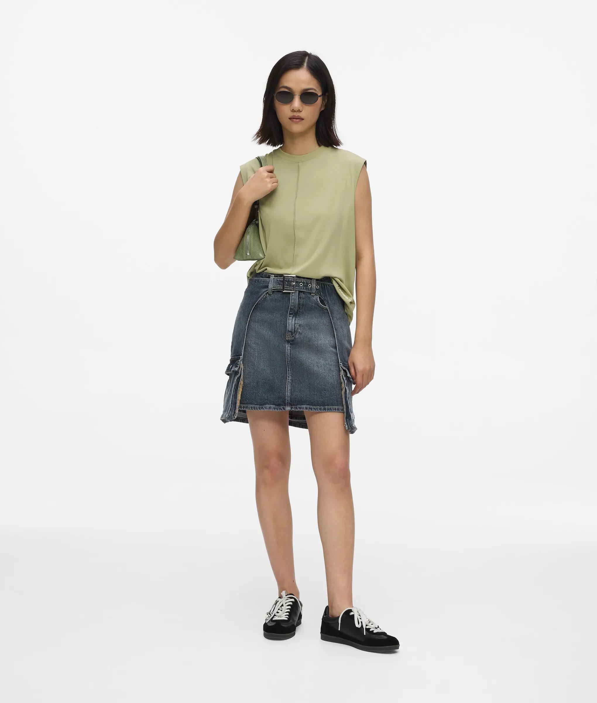 Tanktop met naaddetail