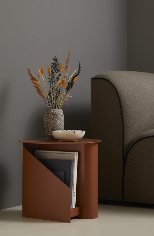 Woud Sentrum bijzettafel warm grey