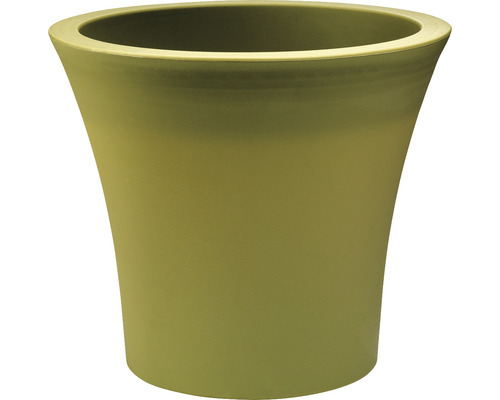Lafiora City plantenpot, kunststof, Ø 40 cm, H 38 cm, groen