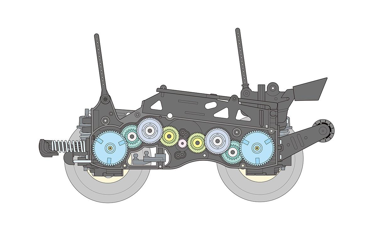 Buggy Comical Avante 4WD GF-01CB Bausatz mit ESC, 1:10<br>4x4 RC-Offroad Modell im Comic-Stil