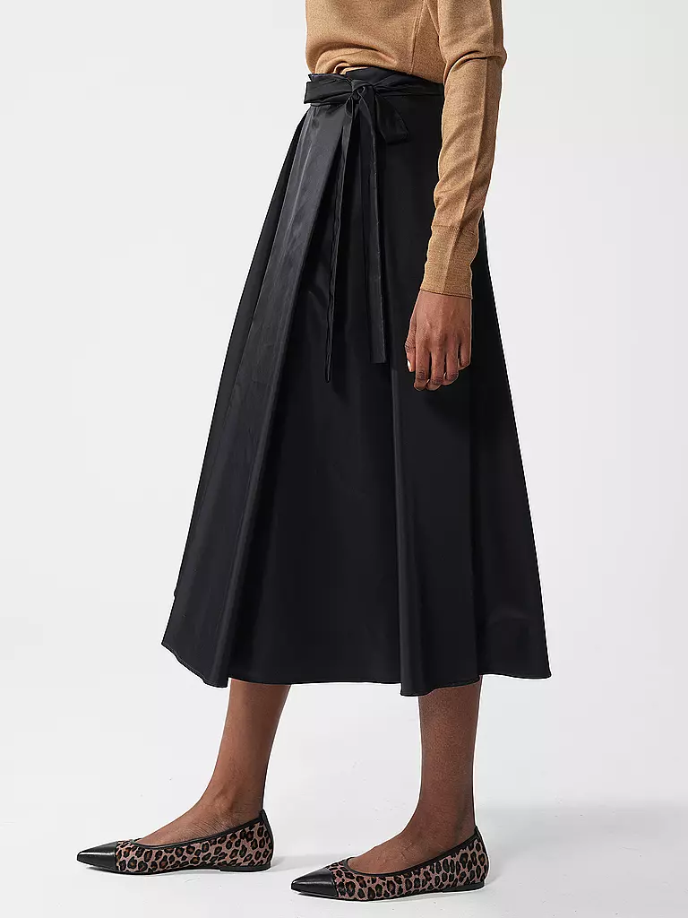 WEEKEND MAX MARA Wickelrock TEMA schwarz