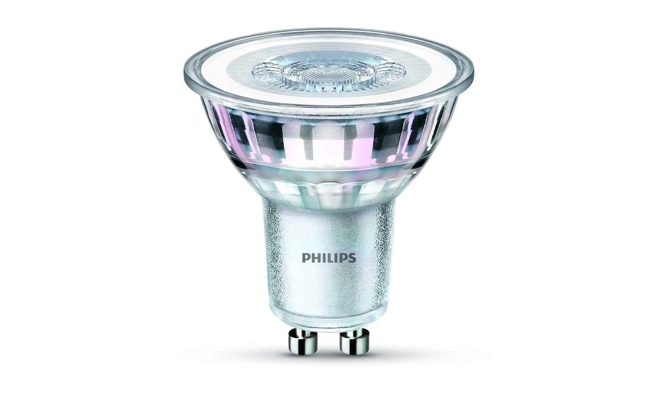 Lampe LEDSSW 50W GU10 WW 36D ND SRT4 WarmweissWarmweisses LED-Leuchtmittel MR16 mit klarem Glas