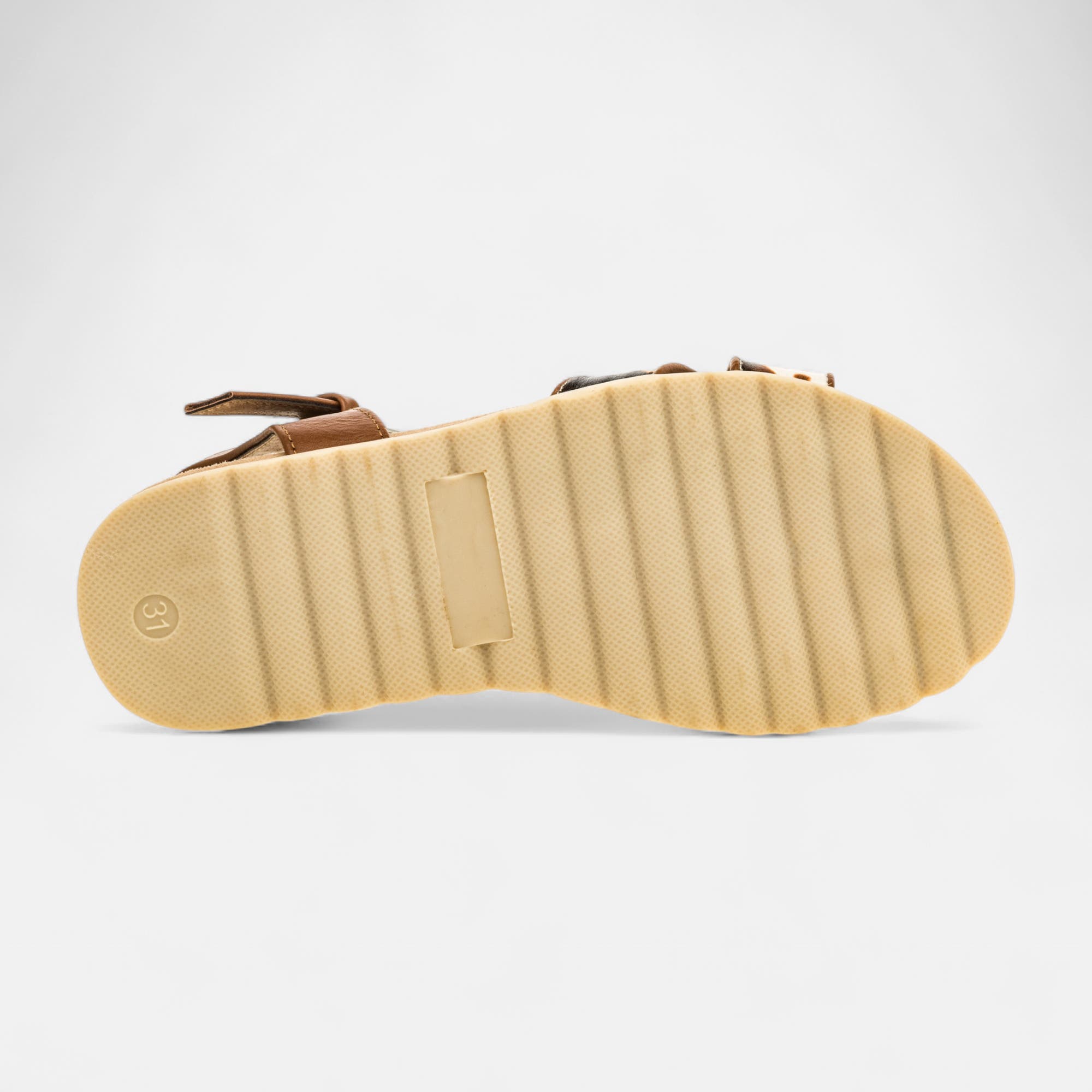 Sandales Fille cognac