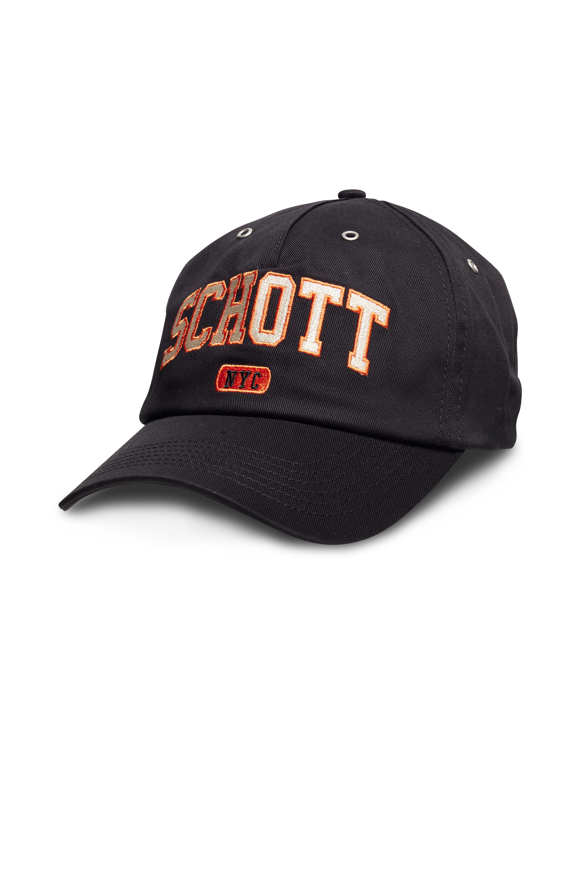SCHOTT Casquette CAPLETTER Noir