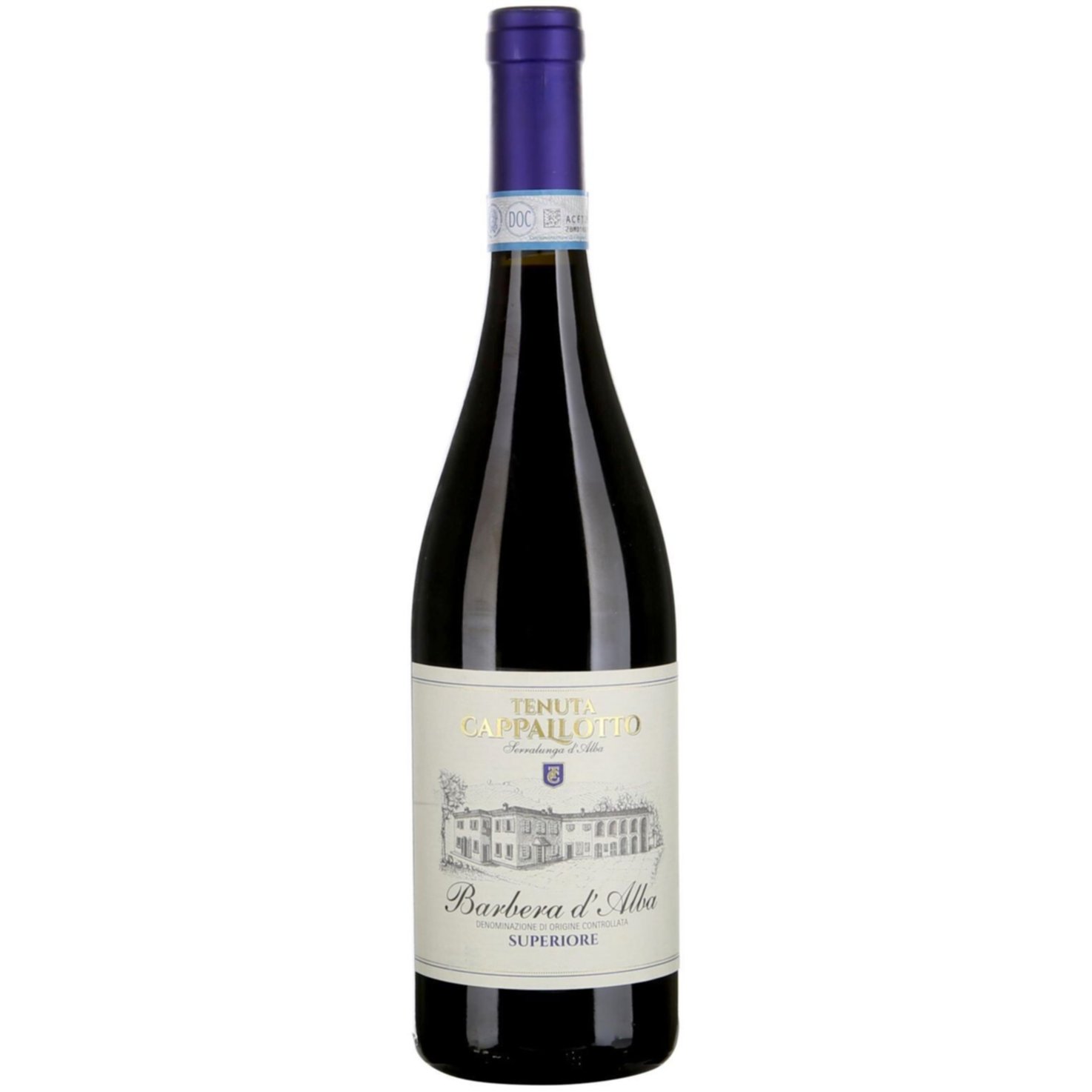 Barbera d'Alba DOC Superiore Tenuta Cappallotto -75cl