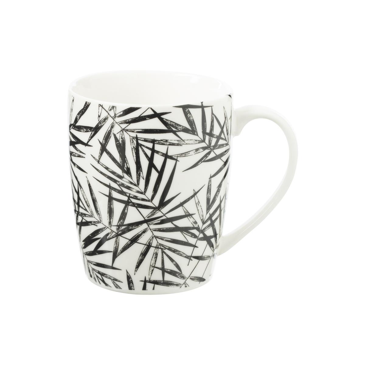MUG M FLORAL GREEN 33CL