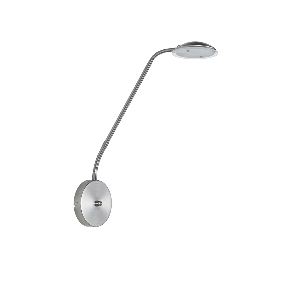 Moderne wandlamp staal incl. LED - Eva