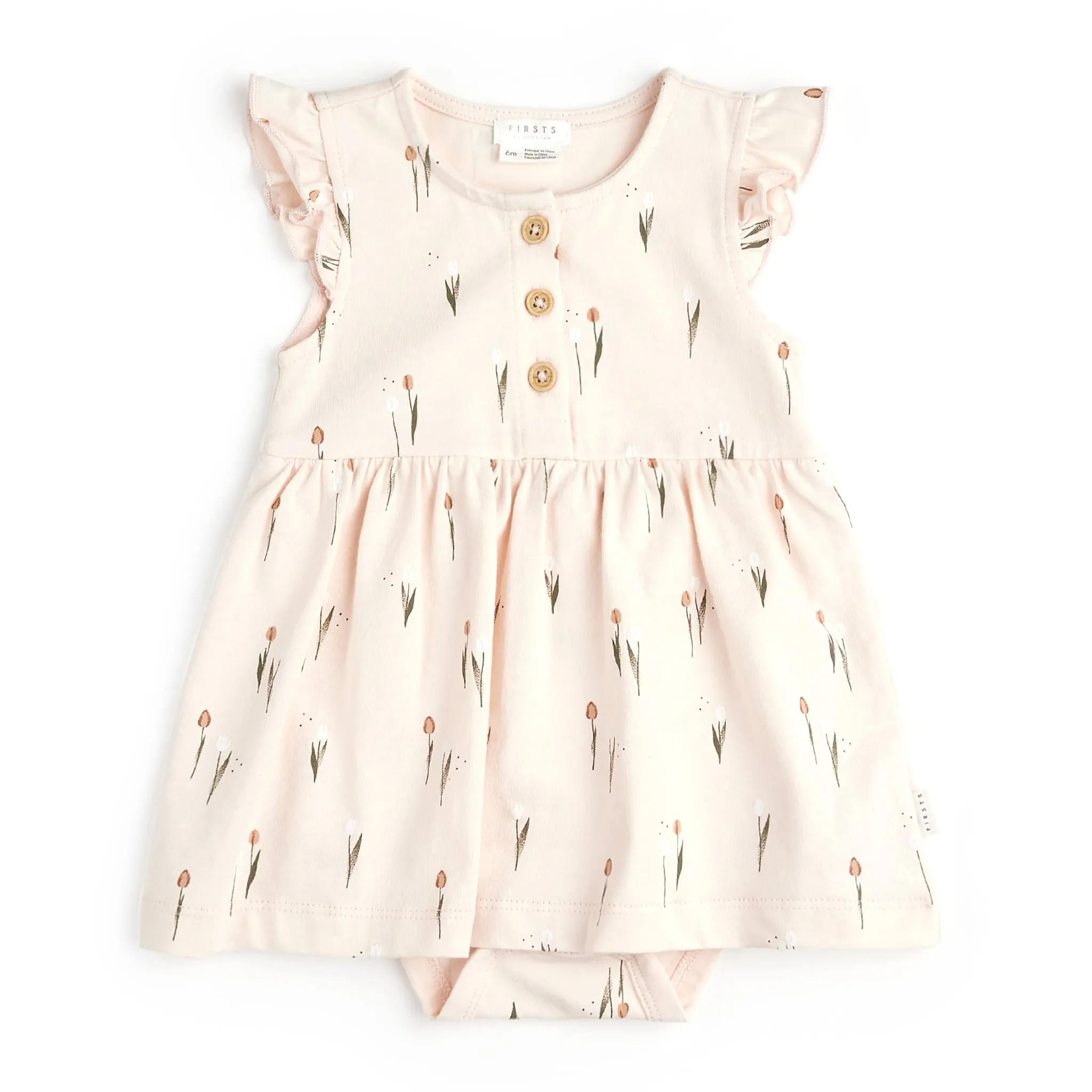 Firsts par Petit Lem Robe Tulipe 3-24mois