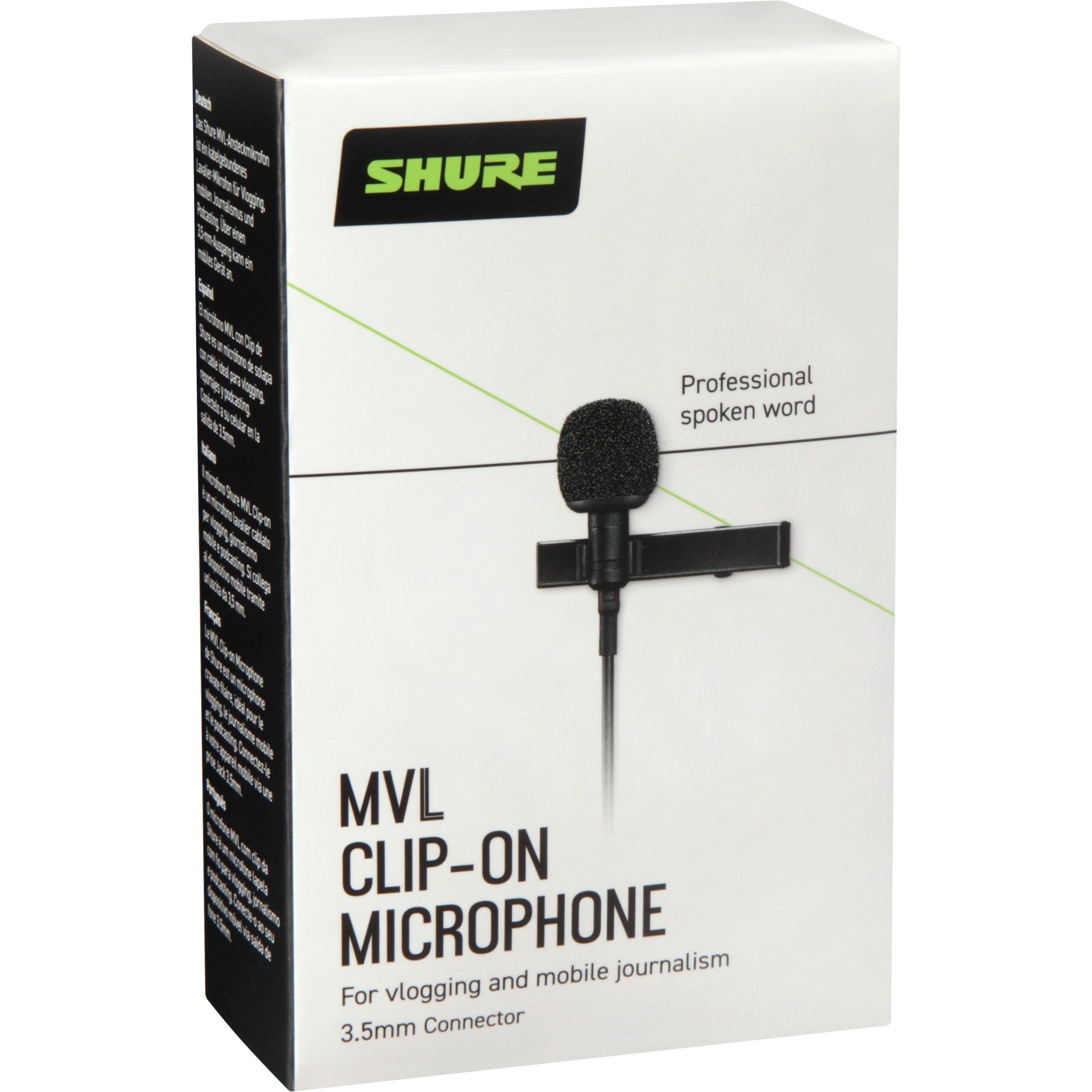 Shure MVL-3.5MM lavalier-microfoon voor mobiele toestellen