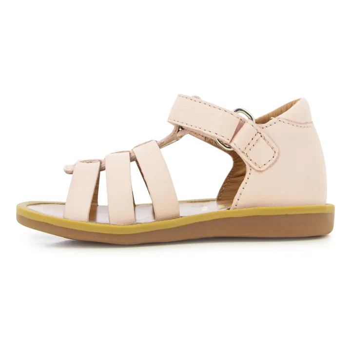 Pom d'Api Sandales Poppy Strap | Rose pâle