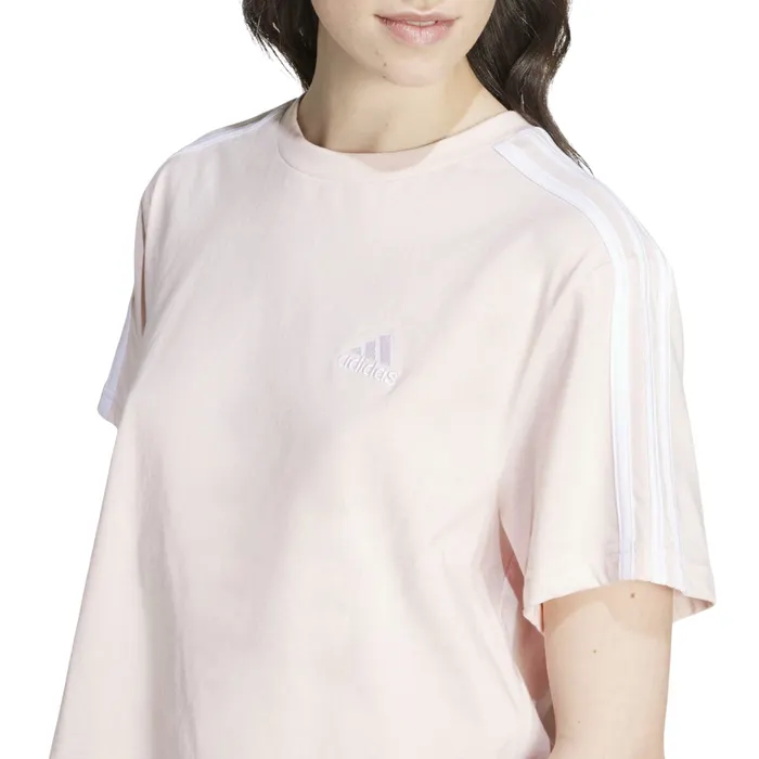 Adidas Essentials 3-Stripes Cropped Shirt Dames