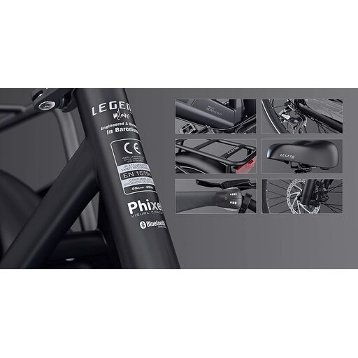 Bicicleta elétrica Milano 26