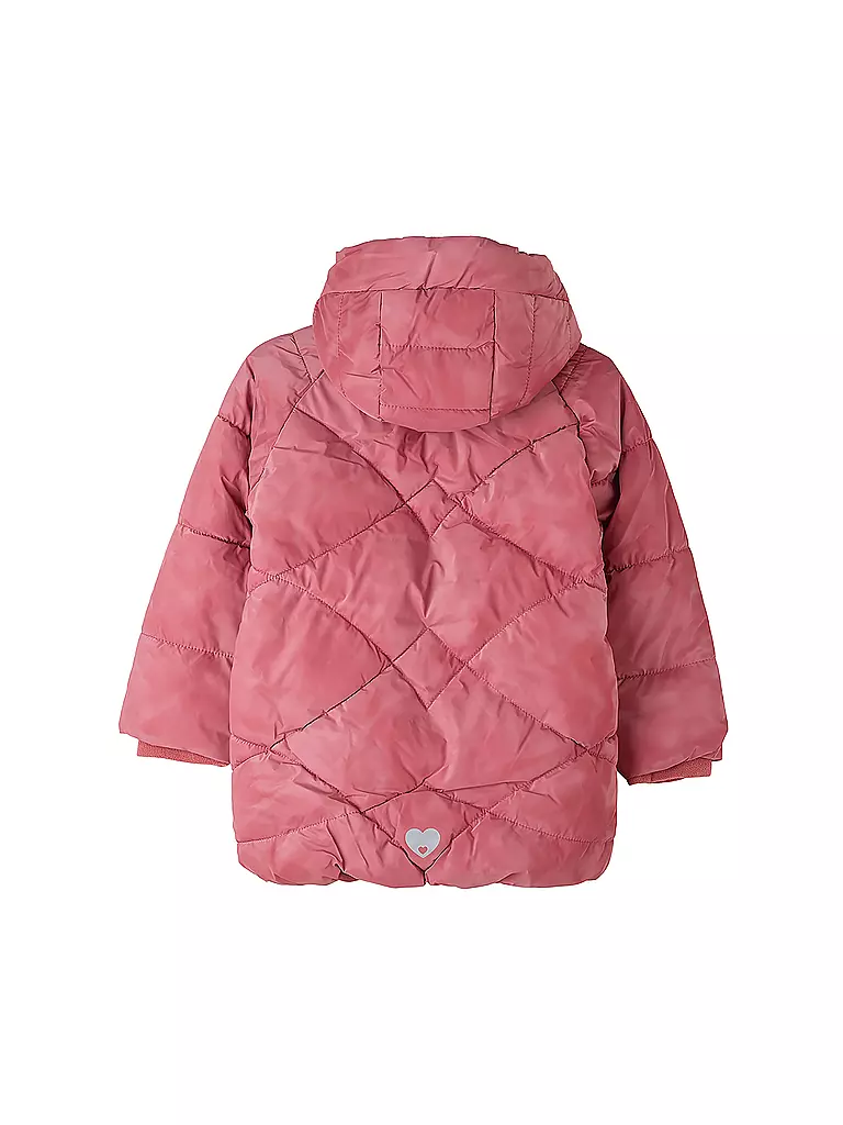S.OLIVER Mädchen Steppmantel  pink
