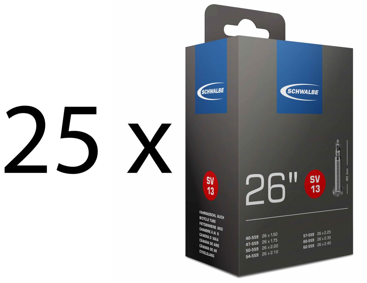 Schwalbe SV 13 Schlauch für 26