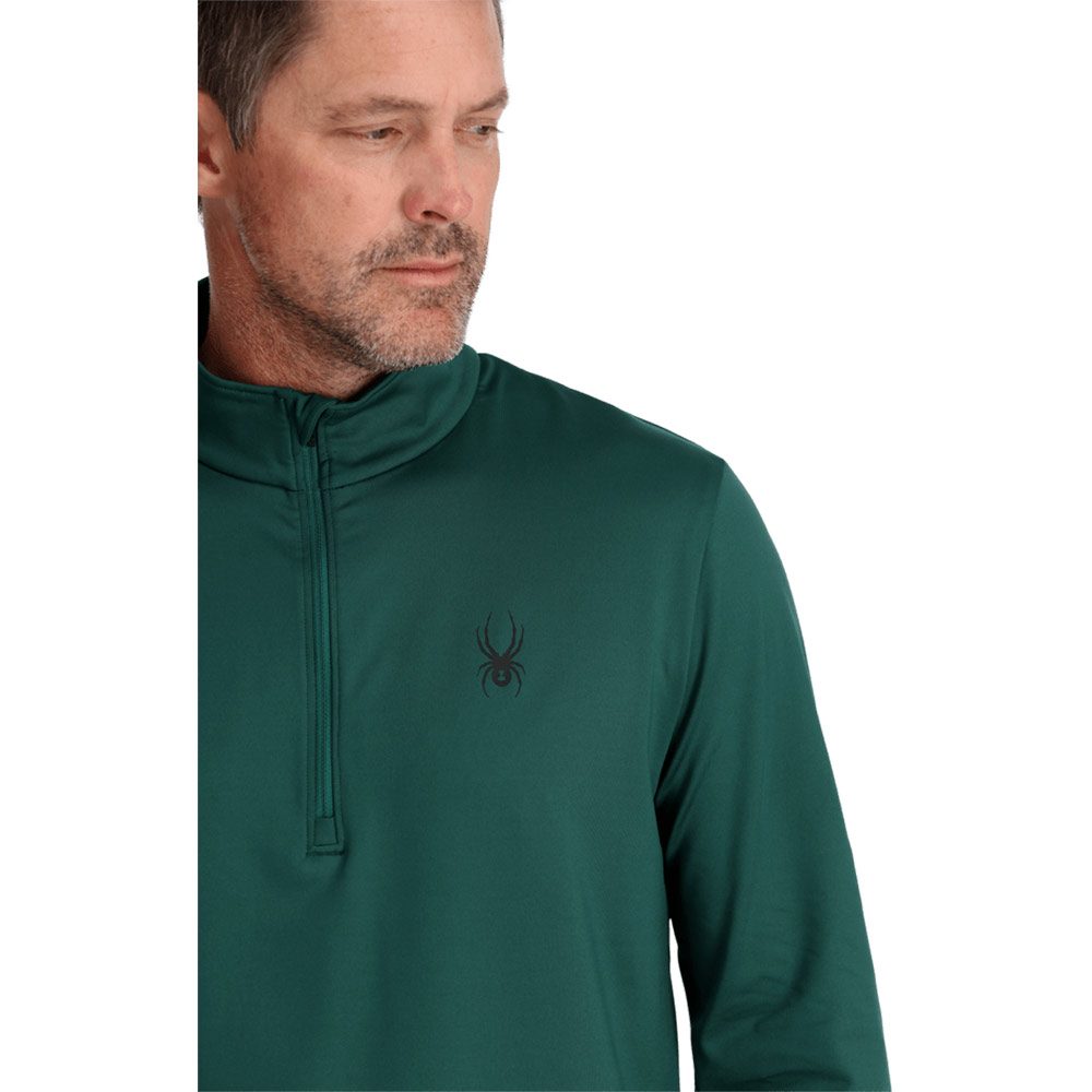 Spyder Prospect 1/2 Zip Pullover Herren cypress green