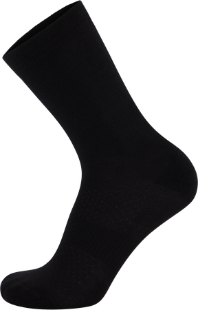 ATLAS MERINO CREW Velosocken  black  L (42-44)